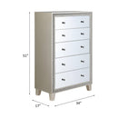  Acme Furniture Sliverfluff BD00247 Chest IMAGE 5