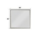  Acme Furniture Sliverfluff BD00244 Mirror IMAGE 4