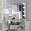 Acme Furniture Sliverfluff BD00245 Mirror with Light IMAGE 1