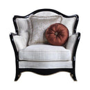  Acme Furniture Nurmive LV00253 Chair with 2 Pillows IMAGE 1