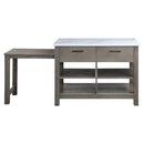  Acme Furniture Feivel DN00307 Kitchen Island with Pull Out Table IMAGE 1