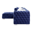  Acme Furniture Syxtyx LV00333 Sectional Sofa - Blue IMAGE 3