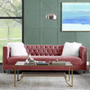  Acme Furniture Heibero II LV00327 Sofa with 2 Pillows IMAGE 1