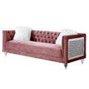  Acme Furniture Heibero II LV00327 Sofa with 2 Pillows IMAGE 2