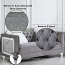  Acme Furniture Heibero II LV00331 Loveseat with 2 Pillows IMAGE 11