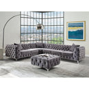  Acme Furniture Wugtyx LV00335 Sectional Sofa - Grey IMAGE 5