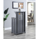  Acme Furniture Cargo AC00378 Reception Desk -Gunmetal IMAGE 2