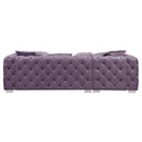 Acme Furniture Qokmis Fabric 2 pc Sectional LV00389 IMAGE 4
