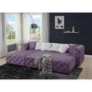  Acme Furniture Qokmis LV00389 Sectional Sofa - Purple IMAGE 7