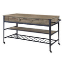  Acme Furniture Macaria AC00402 Kitchen Island IMAGE 2