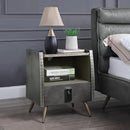  Acme Furniture Doris BD00440 Nightstand with USB & Electric Lock IMAGE 1