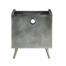  Acme Furniture Doris BD00440 Nightstand with USB & Electric Lock IMAGE 4