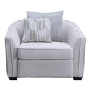  Acme Furniture Mahler II LV00487 Chair with 2 Pillows IMAGE 2