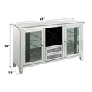  Acme Furniture Noralie AC00525 Wine Cabinet with LED IMAGE 12