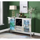  Acme Furniture Noralie AC00525 Wine Cabinet with LED IMAGE 2