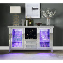  Acme Furniture Noralie AC00525 Wine Cabinet with LED IMAGE 5