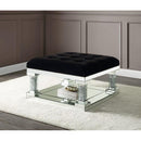  Acme Furniture Noralie AC00537 Ottoman IMAGE 3