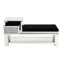  Acme Furniture Noralie AC00538 Bench with Storage IMAGE 3