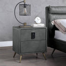  Acme Furniture Doris BD00556 Nightstand with USB & Electric Lock IMAGE 1