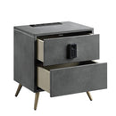  Acme Furniture Doris BD00556 Nightstand with USB & Electric Lock IMAGE 5