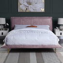 Acme Furniture Metis King Upholstered Panel Bed BD00560EK IMAGE 1
