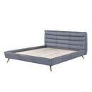  Size_King -- Acme Furniture Doris Upholstered Panel Bed IMAGE 2