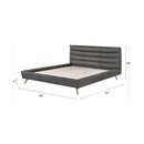  Size_Queen -- Acme Furniture Doris Upholstered Panel Bed IMAGE 5