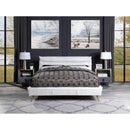 Acme Furniture Doris King Upholstered Panel Bed BD00564EK IMAGE 1