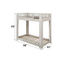 Acme Furniture Cedro BD00612 Twin/Twin Bunk Bed IMAGE 4