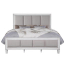  Size_Queen -- Acme Furniture Katia Upholstered Panel Bed IMAGE 3