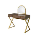  Acme Furniture Coleen AC00665 Vanity Desk with Mirror & Jewelry Tray IMAGE 2