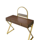  Acme Furniture Coleen AC00665 Vanity Desk with Mirror & Jewelry Tray IMAGE 4