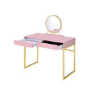  Acme Furniture Coleen AC00668 Vanity Desk with Mirror & Jewelry Tray IMAGE 4