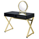  Acme Furniture Coleen AC00669 Vanity Desk with Mirror & Jewelry Tray IMAGE 2