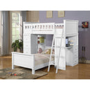  Acme Furniture Willoughby 10970W Twin Loft Bed IMAGE 2