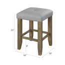  Acme Furniture Charnell DN00552 Counter Height Stool IMAGE 7