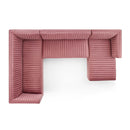 Modway Furniture Sanguine Fabric 3 pc Sectional EEI-3921-DUS IMAGE 4