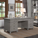  Acme Furniture Gustave OF00201 Executive Desk IMAGE 5