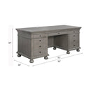  Acme Furniture Gustave OF00201 Executive Desk IMAGE 6