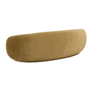  TOV Furniture Kendall TOV-L44181 Velvet Sofa - Cognac IMAGE 3