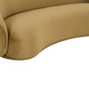  TOV Furniture Kendall TOV-L44181 Velvet Sofa - Cognac IMAGE 4