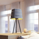  Zuo Mozzi 56138 Table Lamp - Grey & Black IMAGE 5