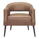  Zuo Berkeley 109051 Accent Chair - Vintage Brown IMAGE 3