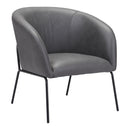  Zuo Quinten 109056 Accent Chair - Vintage Grey IMAGE 1