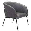 Zuo Quinten 109056 Accent Chair - Vintage Grey IMAGE 5