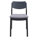  Zuo Desdamona 109214 Dining Chair - Gray & Black IMAGE 3
