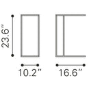 Zuo Atom 109268 Side Table - Black IMAGE 9