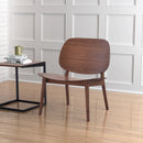 Zuo Priest Stationary Wood Accent Chair 109393 IMAGE 6
