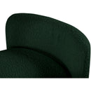  Color_Green -- Peyton Green Boucle Fabric Upholstered Bench IMAGE 5