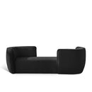  Manufacturer Color_Black -- Meridian Hilton Fabric Chaise IMAGE 1